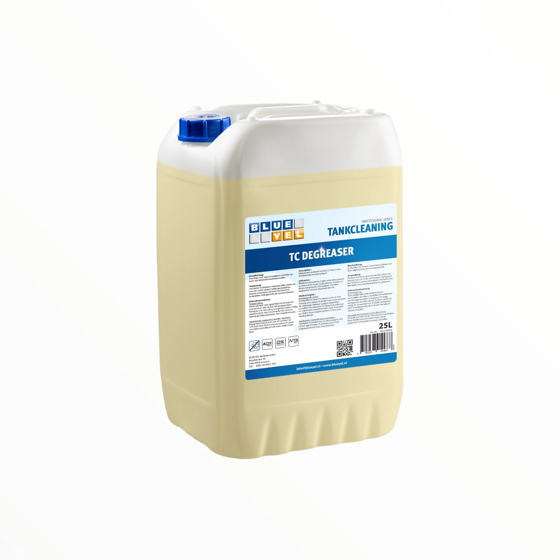 Degreaser 25L voor professionele voertuigreiniging
