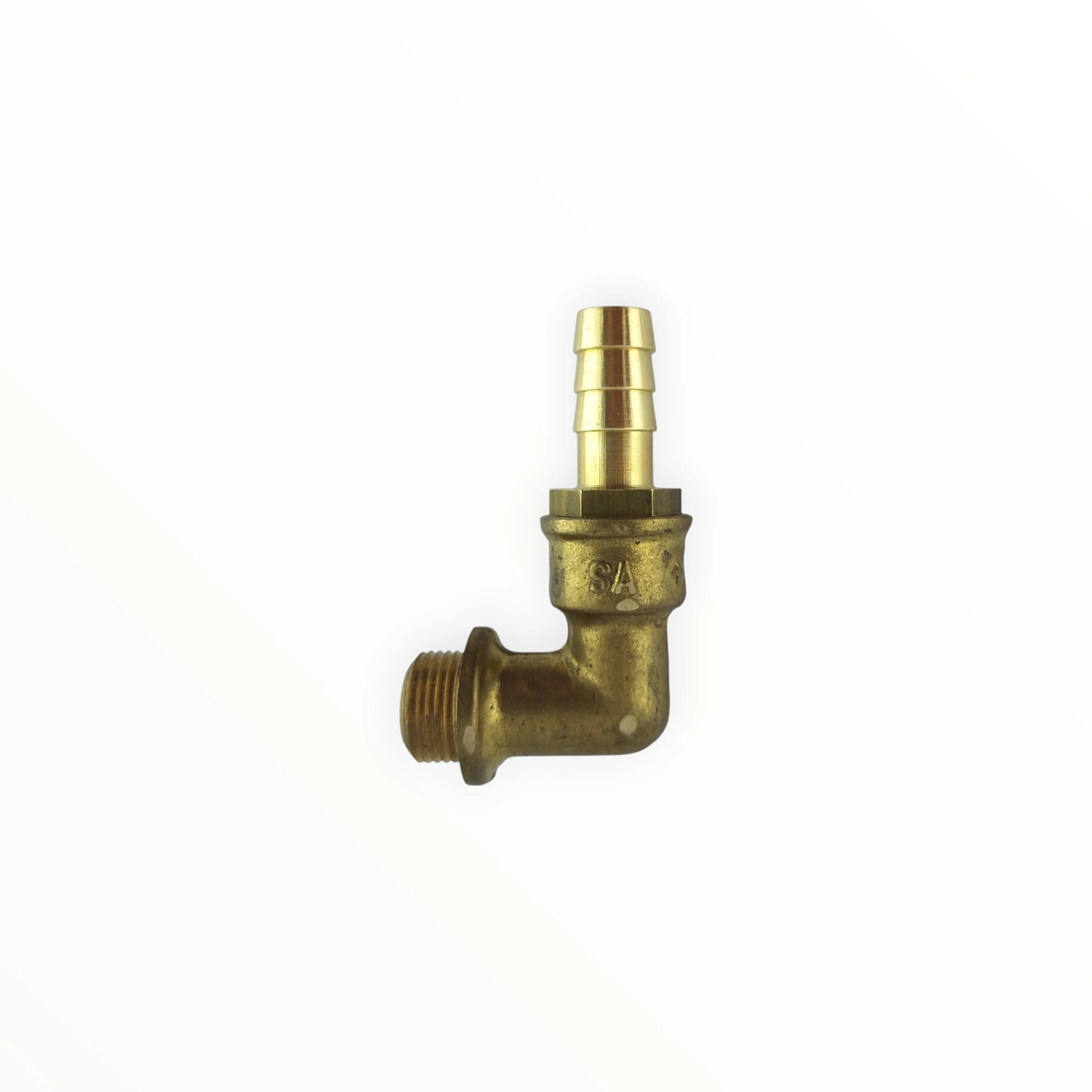 Kniestuk 1/4bui met tule 13mm voor truckwash leidingwerk
