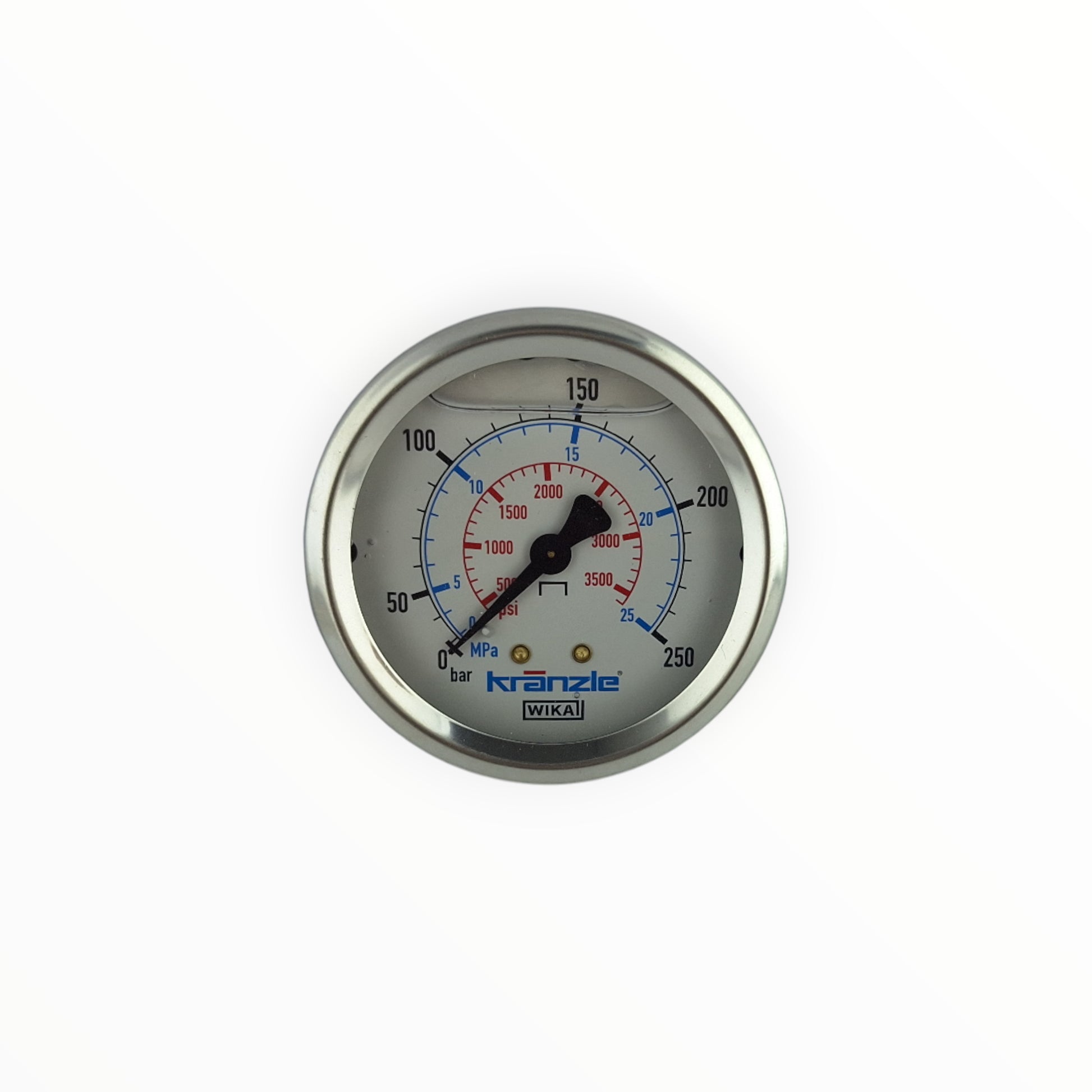 Manometer voor professionele truckwash installatie

