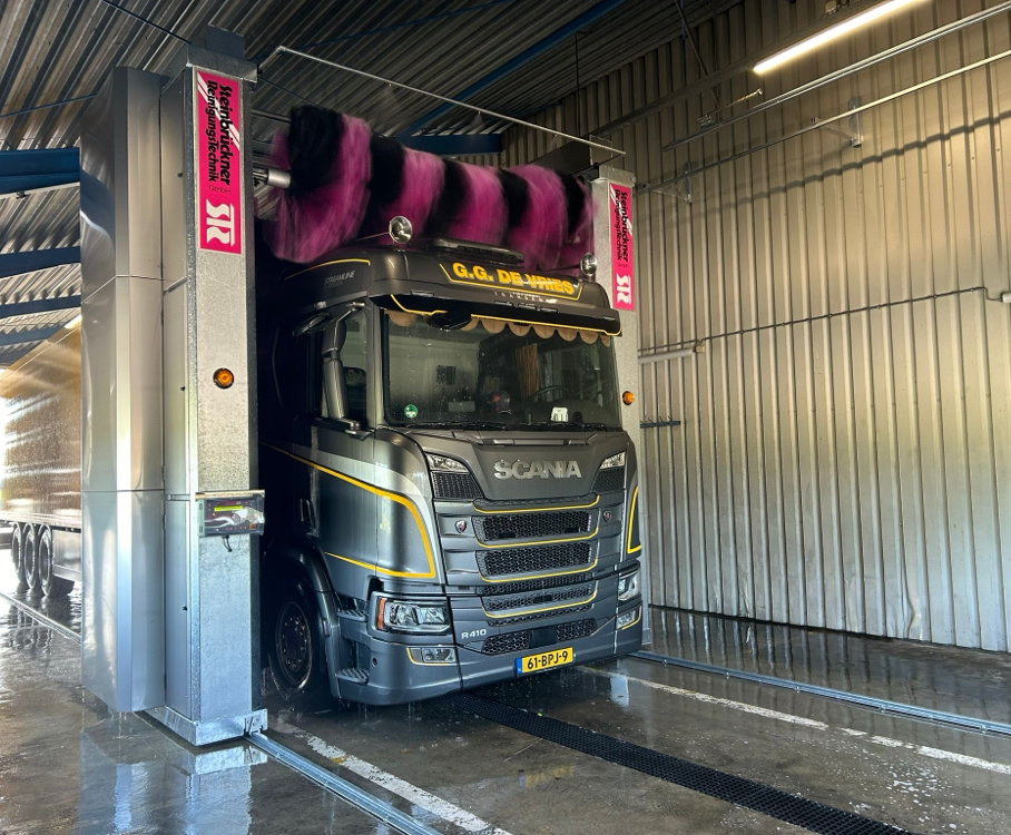 Portaal wasinstallatie