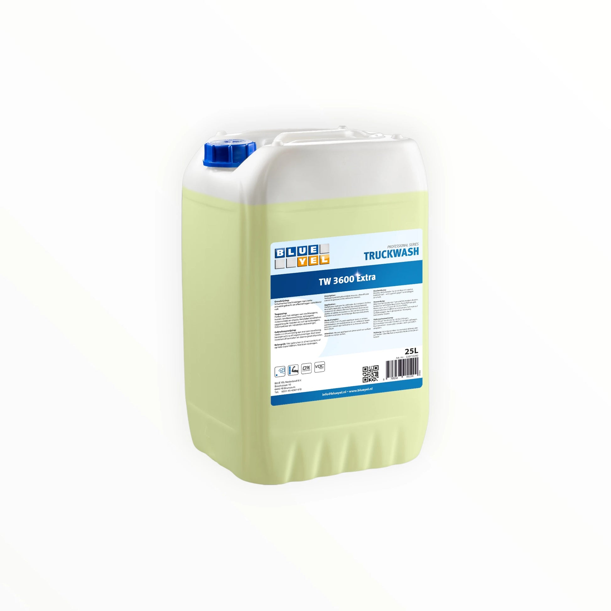 Pre wash 25L voor professionele voertuigreiniging
